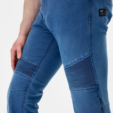Spodnie motocyklowe Monolayer+ SHIMA ZENITH BLUE jeansy męskie GRATISY