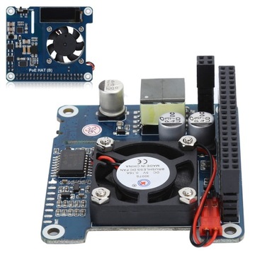 Плата расширения для Raspberry Pi 4b 3bPOE
