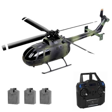 Helikopter RC RC Drone pojedyncze śmigło bez