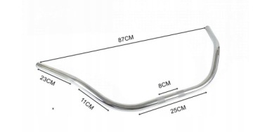 РУЛЬ CHOPPER DRAG CLASSIC ДЮЙМ 25,4