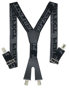Stalco Szelki do spodni BRACES czarne