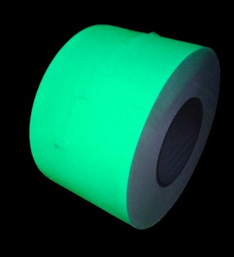 ЛЕНТА люминесцентная 50мм/50м ДЛЯ ЛЕСТНИЦ, светящаяся