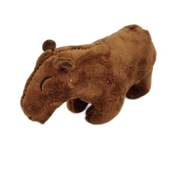 MASKOTKA PLUSZAK ZABAWKA KAPIBARA CIEMNY BRĄZ 20cm