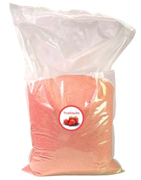 Сахар 5 кг Красная клубника Клубника для хлопка Хлопок Цветной сухой Дойпак