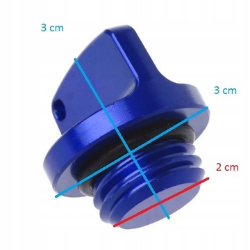 korek wlewu oleju KTM EXC YAMAHA YZ WR HONDA CBR