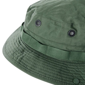 Kapelusz Helikon Boonie Hat z nakarczkiem RipStop Zielony Olive S