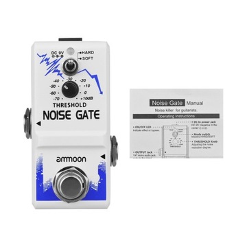 Ammoon Single Noise Gate Guitar Effect Pedal True