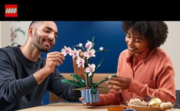 LEGO ORCHID ORCHID CREATOR ЦВЕТОЧНЫЙ ОРХИДЕЯ ПОДАРОК ​​ДЛЯ НЕЕ