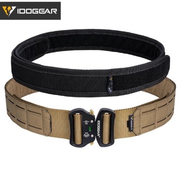 IDOGEAR PAS TAKTYCZNY MILITARNY WOJSKOWY MOLLE PODWÓJNY 2B