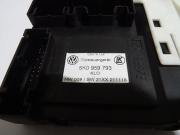 MOTOREK OKNO LEVÝ PŘEDNÍ 2K5959701 VW CADDY
