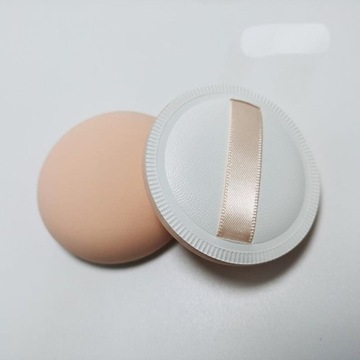 Puszek gąbka do pudru makijażu miękki do aplikacji puszek kosmetyczny