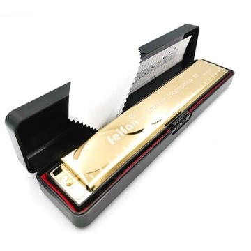 Губная гармоника 24 тремоло Feifan FF-2024 + казу