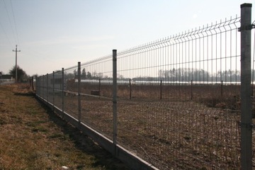 Панельный забор 3D система панель 1,91х2,5м + фундамент ЧЕРНЫЙ