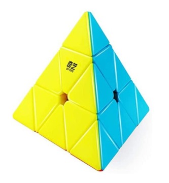 НАБОР ИЗ 3 КУБОВ 2x2x2 3x3x3 ПИРАМИНКСА + ПОДСТАВКА