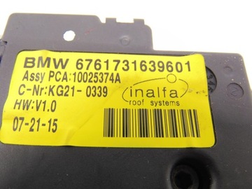 MOTOR STŘEŠNÍHO OKNA BMW X5 F15 67617316396