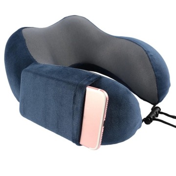 УДОБНАЯ ПОДУШКА ДЛЯ ПУТЕШЕСТВИЯ ПОПЕРЕЧНО ШЕИ ДЛЯ АВТОМОБИЛЯ САМОЛЕТА ПЕНА С ПАМЯТЬЮ
