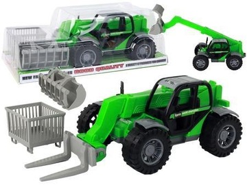 TRAKTOR Z MASZYNĄ ROLNICZĄ, LEANTOYS