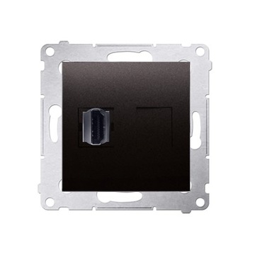 SIMON 54 GNIAZDO HDMI POJEDYNCZE ANTRACYT