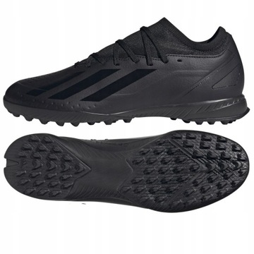 Buty męskie piłkarskie Buty adidas X CRAZYFAST.3 TF ID9336 czarny 44 2/3
