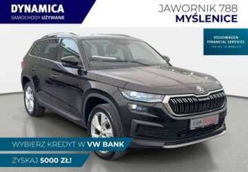 Skoda Kodiaq I SUV Facelifting 1.5 TSI 150KM 2022 Skoda Kodiaq Style 1.5TSI 150KM DSG 20222023 r., salon PL przebieg 50tys.k
