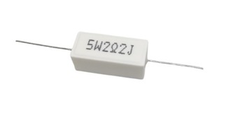 Rezystor opornik RWA 2,2 Ohm 5W 5% - 2szt