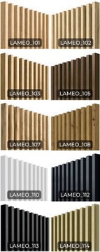 3D ДЕРЕВЯННЫЕ НАСТЕННЫЕ СВЕТИЛЬНИКИ SONOMA SLIM OAK | 1 кусок