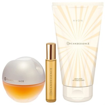 Zestaw AVON Incandessence Perfumy Balsam Perfumetk