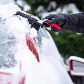 Murska 580L Латунный скребок для окон + мягкая щетка для снега Vikan