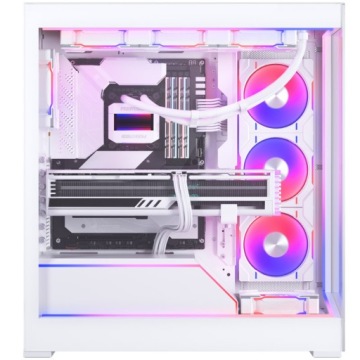 PHANTEKS NV5 ARGB ЗАКАЛЕННОЕ СТЕКЛО БЕЛЫЙ КОРПУС USB 3.2 СТЕКЛЯННАЯ ПАНЕЛЬ