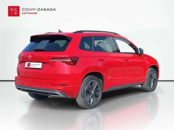 Skoda Karoq Crossover Facelifting 2.0 TDI SCR 150KM 2022 Skoda Karoq LED Matrix ACC Grzane fotele i szyba przednia Kamera AC 3-stre, zdjęcie 4