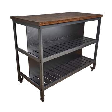 Wyspa kuchenna regał szafka rustykalna 120x60