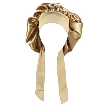 Ночная шапка для сна, подарочная упаковка, головной убор с завязками, удобный ауреат