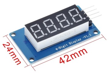 422 Модуль светодиодного дисплея TM1637 Красный Arduino