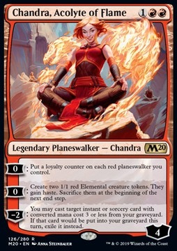 Chandra, Acolyte of Flame - planeswalker @@@@