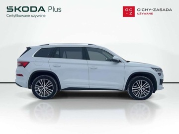 Skoda Kodiaq I SUV Facelifting 2.0 TDI SCR 200KM 2022 Skoda Kodiaq 2.0TDI 200KM LK 4x4 7os. DSG SerwisASO Acc Vavi Matrix Hak FV, zdjęcie 5