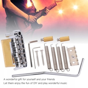 Гитарный бридж Тремоло из хромированной нержавеющей стали