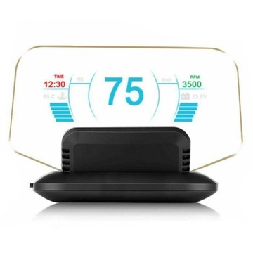Wyświetlacz Head Up C1 OBD2 GPS Dual Mode Prędkościomierz