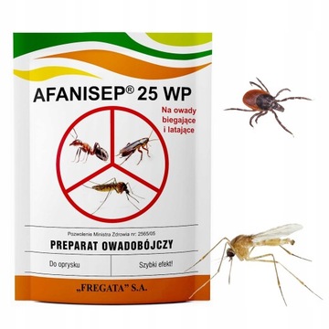 AFANISEP OPRYSK NA KLESZCZE KOMARY MUCHY 1000 m2