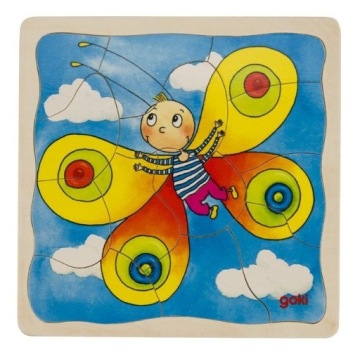 Многослойная головоломка-гусеница