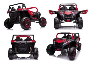 JEEP BUGGY UTV 24V 4x4 АВТОМОБИЛЬ С АККУМУЛЯТОРОМ 4 двигателя ДИСТАНЦИОННОЕ УПРАВЛЕНИЕ КОЖА ИЗ ЭВА 800ВТ