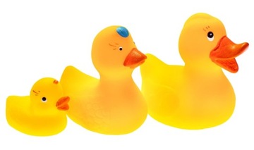 РЕЗИНОВЫЕ УТКИ ДЛЯ ВАННЫ 3 ШТ HENCZ TOYS