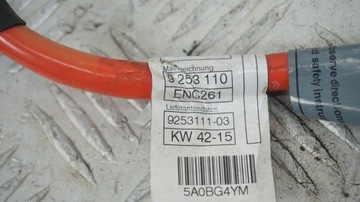 BMW F20 F21 F87 KABEL PLUSOVÝ AKUMULÁTORU