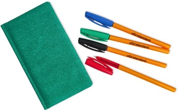 Синяя традиционная офисная шариковая ручка OFIX Standard 0,7 мм с клипом, на масляной основе