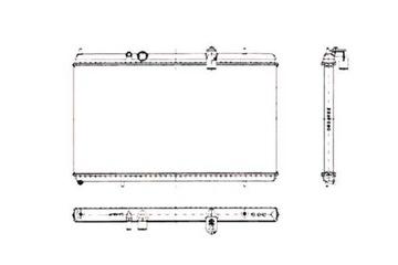 CHLADIČ CITROEN C5 C6 3,0 V6 NRF