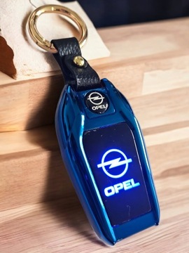 OPEL GLOW ЗАЖИГАЛКА ЭЛЕГАНТНЫЙ БРЕЛОК ДЛЯ БРЕЛКА СО СВЕТОДИОДНОЙ СВЕТОДИОДНОЙ ЛОГОТИПОМ С ЛАНТОМ