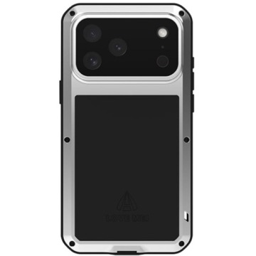 Pouzdro Love Mei se sklem pro iPhone 17 Pro Max, obrněné zadní kryt kryt
