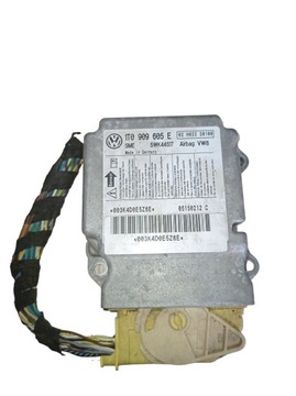 VW TOURAN LIFT II 1.6 TDI 11r modul sensor AIRBAG 1T0909605E
