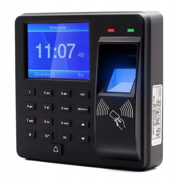 Rejestrator czasu pracy kontrola dostępu RFID