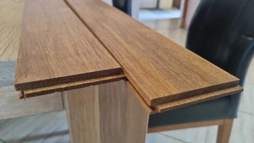DESKA PODŁOGOWA PODŁOGA DREWNO LITA MERBAU 15X90MM