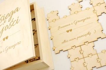 Гостевая книга - пазл, пазл, свадьба, прием